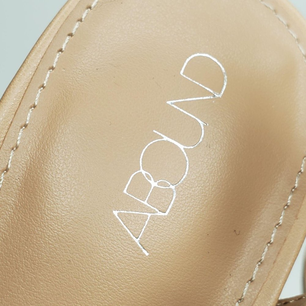Abound Baxter Ankle Strap Sandal Heels Neutral Tan - Picture 9 of 10